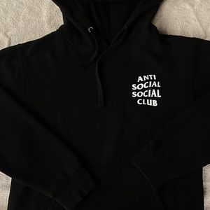 Anti social Social club hoodie.